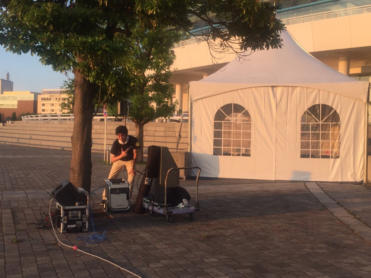 サマコン@ギネス設営_15